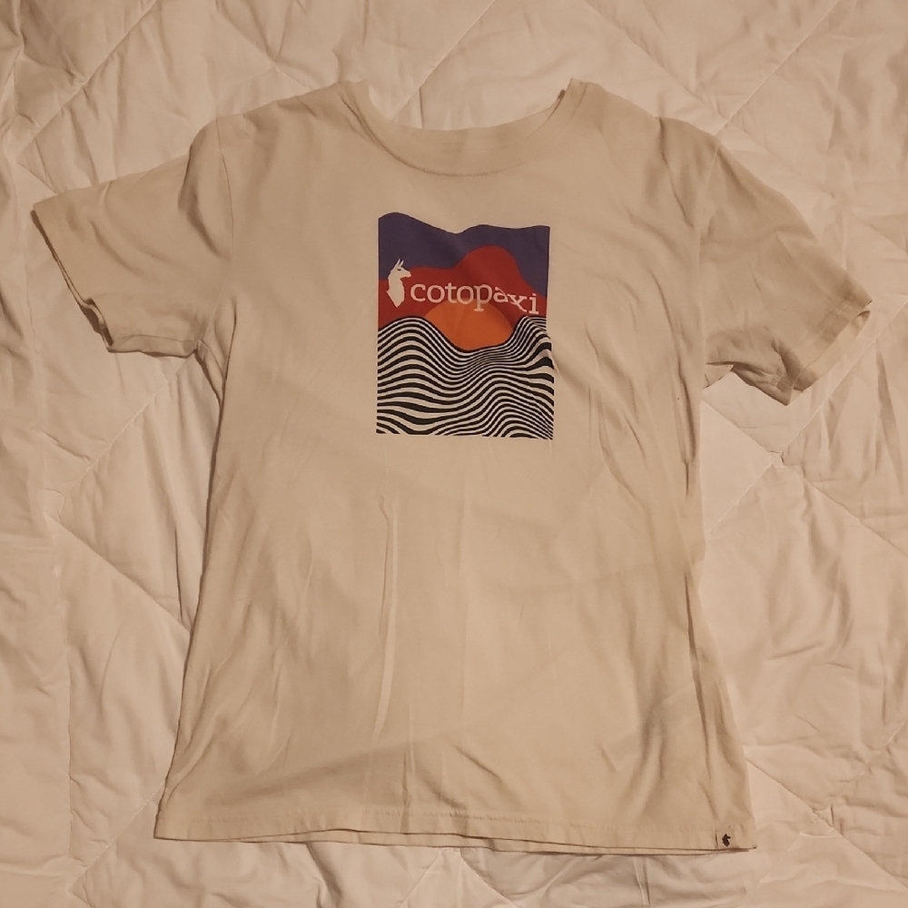Cotopaxi Women's Cream Organic Cotton Blend Tee